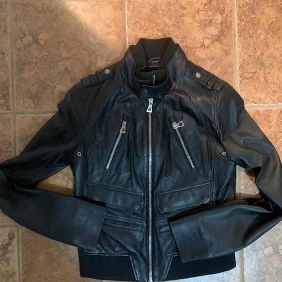 Rudsak leather bomber jacket - Picture 1 of 4